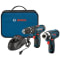 Bosch 12V Max 2-Tool Combo Kit with 3/8 In. Hammer Drill/Driver, Impact Driver and (2) 2.0 Ah Batteries