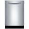 Bosch 500 Series Stainless Steel Pocket Handle Dishwasher