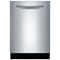 Bosch 500 Series Stainless Steel Pocket Handle Dishwasher