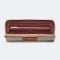 Coach Slim Accordian Zip Wallet In Colorblock Signature Canvas - Tan/Rust #2