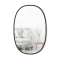 Umbra® Hub Oval Mirror - 24'' x 36'' - Black #1