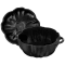 Staub Cast Iron 3.5L Pumpkin Cocotte - Black #5