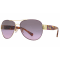 Coach HC7059 Ladies Sunglasses - Purple/Gold/Grey-Purple Gradient #1