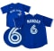 Frameworth Alek Manoah Signed Toronto Blue Jays Replica Blue Nike Jersey