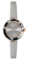 Ted Baker Lenara Gray Leather Strap Watch - Ladies