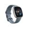 Fitbit Versa 4 Platinum Aluminum with Waterfall Blue Band #2