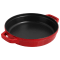 Staub La Cocotte stackable Set 4 Piece | Round | Cast Iron | Cherry #2