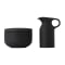 Royal Doulton Olio Black Cream And Sugar #1