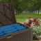 Suncast 73 Gallon Resin Wicker Deck Box #3