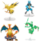 Pokémon Select 6" Articulated Figure Set of 4 #1