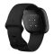 Fitbit Versa 3 Smartwatch - Black/Black Aluminum #3