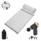 T-Zone Health™ Acupressure Mat With Rechargeable  Massage Gun - GOLD