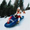 FUNBOY Retro Snowmobile Snow Sled #2