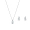Ensemble de collier et boucles d’oreille Attract Pear de Swarovski #1