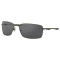 Oakley Square Wire™ Sunglasses - Carbon Frame/Grey Polarized Lenses #1