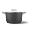 SMEG 10” Casserole with Lid 2 Handles 26cm - Matte Black #1