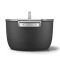 SMEG 10” Casserole with Lid 2 Handles 26cm - Matte Black #4