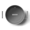 SMEG 11” Skillet - Deep Pan with Lid - 2 Handles 28cm - Matte Black #5