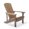 Chaise Adirondack de Backyard Lifestyles - Marron #1