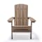 Chaise Adirondack de Backyard Lifestyles - Marron #2