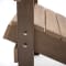 Chaise Adirondack de Backyard Lifestyles - Marron #6