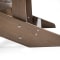 Chaise Adirondack de Backyard Lifestyles - Marron #7