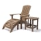 Chaise Adirondack de Backyard Lifestyles - Marron #8