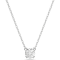 Swarovski Constella Pendant Round Cut - White, Rhodium Plated