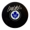 Frameworth Wendel Clark Signed Toronto Maple Leafs Puck