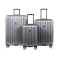 Delsey - Chrometec Hardside 3 Piece Luggage Set - Silver #1