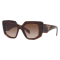 Prada Tortoise/Brown Gradient Irregular Sunglasses Women