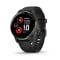 Garmin® Venu® 2 Plus Slate Stainless Steel Bezel Black Case Silicone Band Fitness Watch - 43MM