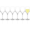 Luigi Bormioli Wine Ambassador SUPREMO SON.hyx® Lead-free Crystal Chardonnay White Wine Stem-glasses 350ml - Set of 6