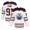 AJ Sports EVANDER KANE Signed Edmonton Oilers White Adidas Jersey
