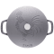 Staub 3.6L Cast Iron French Oven - Graphite-Grey #1