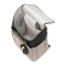 Petunia Pickle Bottom - Tempo Backpack - Black/Sand Cable Stitch Leatherette #2