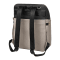 Petunia Pickle Bottom - Tempo Backpack - Black/Sand Cable Stitch Leatherette #3