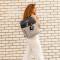Petunia Pickle Bottom - Tempo Backpack - Black/Sand Cable Stitch Leatherette #6