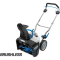 HART 40-Volt 18-Inch Brushless Snow Thrower (1) 40-Volt 6.0 Ah Lithium-Ion Battery