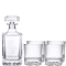 Brilliant Classic 5 Piece Whiskey Set, Decanter and 4 Whiskey Glasses #1