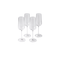 Fable - The Flute Glasses 4-Piece Set Clear