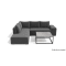 Outdoorz Essentials - Feel Outdoor Sectional - Gray #3