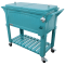 Permasteel - 80QT Furniture Style Patio Cooler - TEAL #2