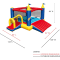 BANZAI Giant Inflatable Slide 'N Fun Bouncy Castle #2