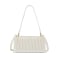 Pixie Mood-Abigail Clutch, CoconutCream Pleated