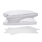 Oreiller en alternative au duvet en microfibre gel à soutien moyen de Canadian Down & Feather Company - Grand lit - Paquet de 2 #2