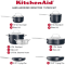 KitchenAid Hard Anodized Nonstick 11pc Cookware Set #2
