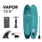 Planche à pagaie debout gonflable polyvalente VAPOR 10’4’’ d’Aqua Marina #1