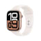 Apple Watch Series 10 GPS + Cellular 46mm Rose Gold Aluminium Case with Light Blush Sport Band - M/L #1