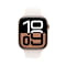 Apple Watch Series 10 GPS + Cellular 46mm Rose Gold Aluminium Case with Light Blush Sport Band - M/L #2